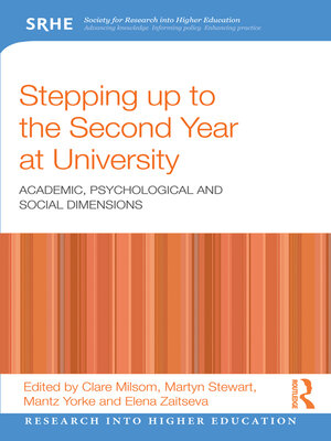 cover image of Stepping up to the Second Year at University